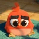 sad_red_bird_hatchling Discord Emoji