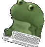 D7_WorryTyping Discord emoji