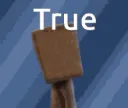 true