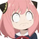 Anya Nervous Discord Emoji