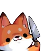 fox_knife Discord Emoji