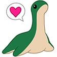 golden868NessyLoveYou Discord emoji