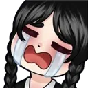 Wednesday_Sob Discord Emoji