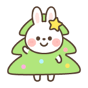 bunny_christmas Discord emoji