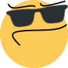 A_face_coolguyglasses Discord emoji