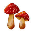 Pngtreewatercolor_mushroom_clipa
