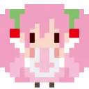 sakura_miku Discord Emoji