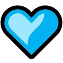 Blue Heart Blue_Heart Discord Emoji
