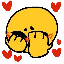 Flustered flustered Discord Emoji