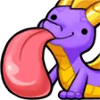 spyro_lick