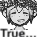 true