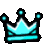 LightBlueCrown Discord Emoji