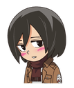 Mikasa_blush
