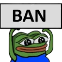 Pepe Ban pepe_ban Discord Emoji