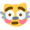flushedcat Discord emoji