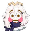 PaimonFlushed Discord Emoji
