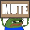Pepe Mute pepe_mute Discord Emoji