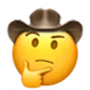 1_thinking_cowboy Discord Emoji