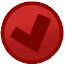 Red Checkmark Discord Emoji
