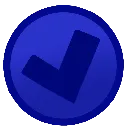 Blue Checkmark BlueCheckMark Discord Emoji