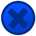 Blue_X Discord Emoji
