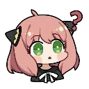 anya_confused Discord Emoji
