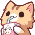 c_1catsip Discord sticker from 🎤 Riff-Off | Singing, Games, Daily Events, Community