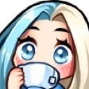 BlueGirlSip Discord Emoji