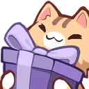Cat Gift Discord Emoji