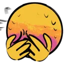 Flustered flustered Discord Emoji