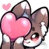 B_Fox_Heart Discord Emoji