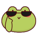 Frog Cool Discord Emoji