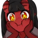 Succubus Happy Discord Emoji