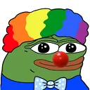 Pepe Clown pepe_clown Discord Emoji