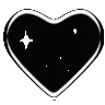 BlackTwinkleHeart