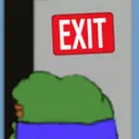 Pepe Exit pepe_exit Discord Emoji