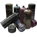 SPRAYCANS