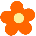 Flower_NeonOrange