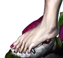 feetonface
