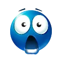 blue_surprised Discord Emoji
