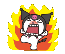 kuromi_furious Discord Emoji