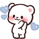 bear_bluelove Discord Emoji