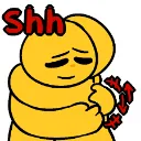 Shh_Hug Discord Emoji