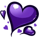 Hearts_Purple