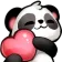 b_pandaheart