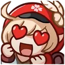 klee_hearteyes Discord Emoji