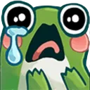 Frog Cry Discord Emoji