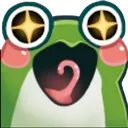 Frog_excited Discord Emoji