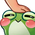Frog_headpat Discord Emoji