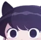 a_cute_komi_stare a_cute_komi_stare
